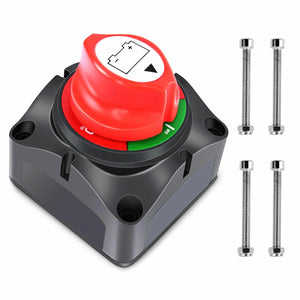 Wattcycle 275A Heavy-Duty Battery Main Disconnect Switch for Solar & LiFePO4 Battery