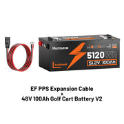 WattLINK - EcoFlow Delta 2/3 Series PPS Extra Battery Cable (M8 to XT150 Port)