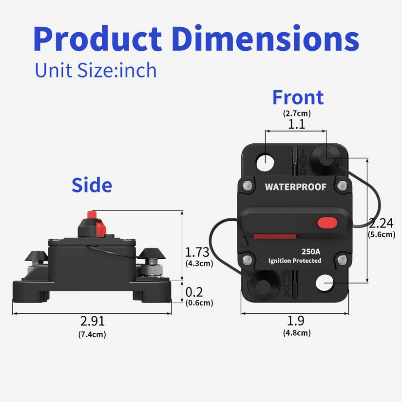 250A Circuit Breaker