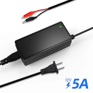 Wattcycle 14.6V 5A Plastic Shell LiFePO4 Battery Charger