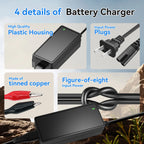 Wattcycle 14.6V 5A Plastic Shell LiFePO4 Battery Charger